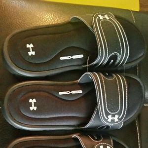 Under Armour flip flops
